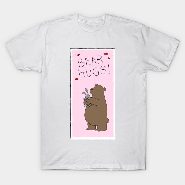 Bear Hugs T-Shirt by Liz Climo